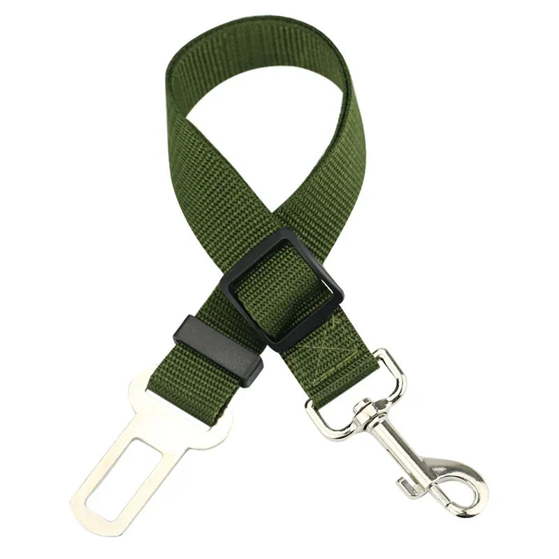 Adjustable Pet Car Seat Belt & Harness Clip