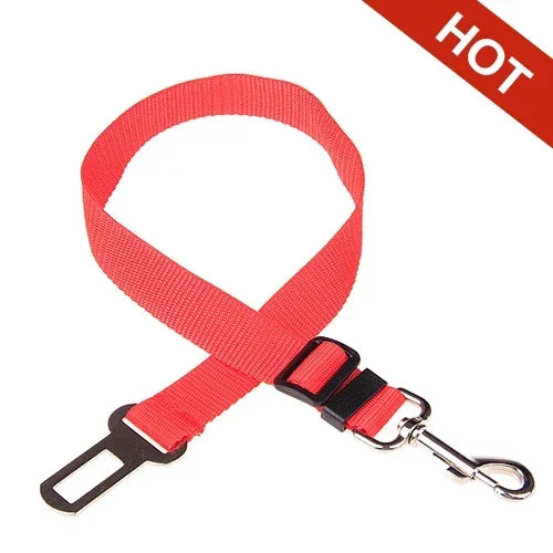 Adjustable Pet Car Seat Belt & Harness Clip