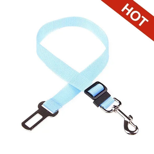 Adjustable Pet Car Seat Belt & Harness Clip