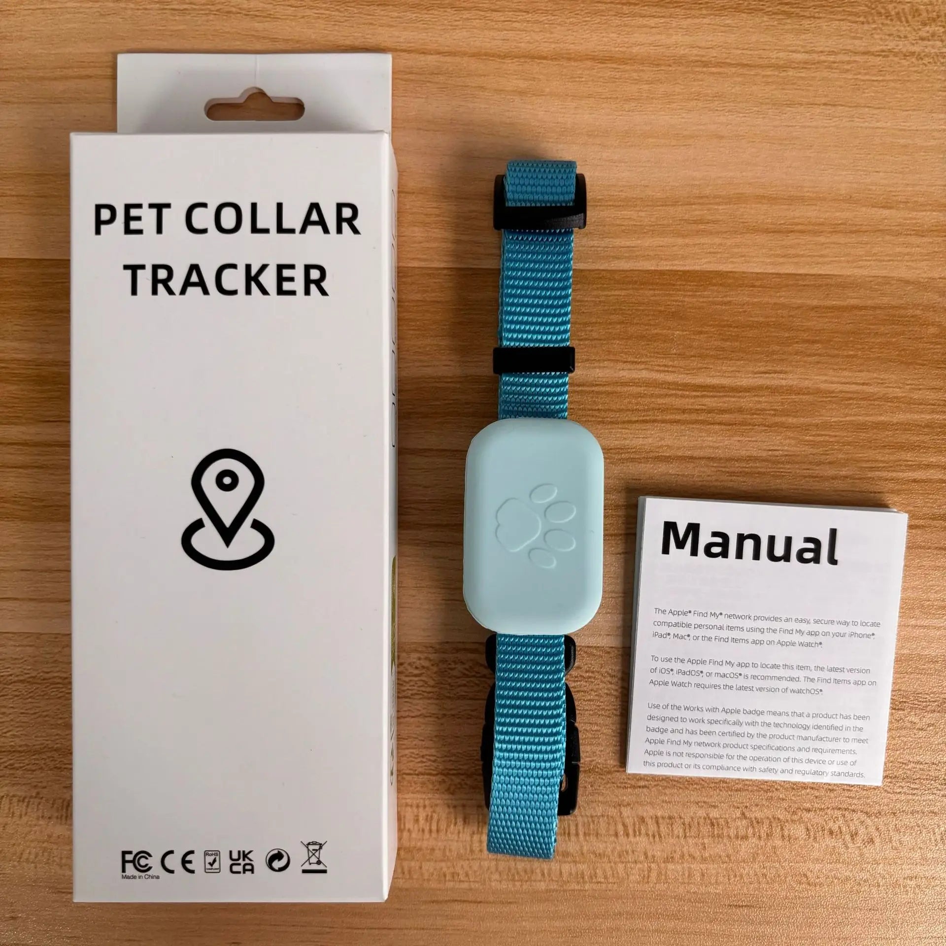 Remote GPS Pet Tracker – Waterproof Real-Time Anti-Lost Collar