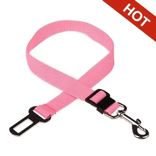 Adjustable Pet Car Seat Belt & Harness Clip